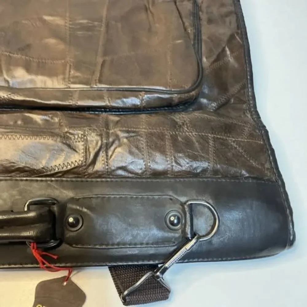 Potomac Leather Goods Company Genuine Leather Garment Travel Bag